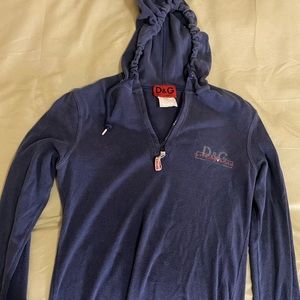 Vintage Dolce & Gabbana Quarter Zip Sweater